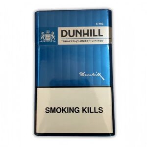 Dunhill Blue 6mg Cigarettes health reference on CigaretteCatalog