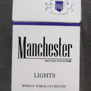Manchester Light Blue Cigarettes health reference on CigaretteCatalog