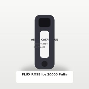 FLUX ROSE Ice 20000 Puffs adult-only catalogue product image on TobaccoScope