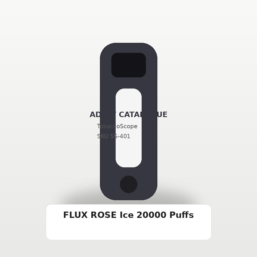 FLUX ROSE Ice 20000 Puffs adult-only catalogue product image on TobaccoScope