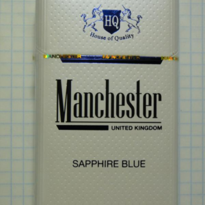 Manchester Sapphire Blue Cigarettes health reference on CigaretteCatalog