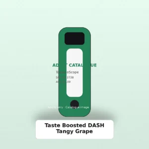Taste Boosted DASH Tangy Grape adult-only catalogue product image on TobaccoScope