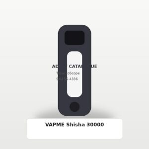 VAPME Shisha 30000 adult-only catalogue product image on TobaccoScope