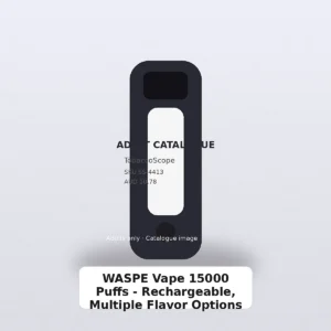 WASPE Vape 15000 Puffs - Rechargeable, Multiple Flavor Options adult-only catalogue product image on TobaccoScope